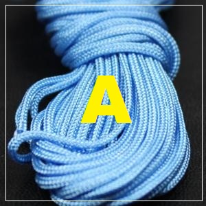 Macrame Cord - 1mm Powder Blue